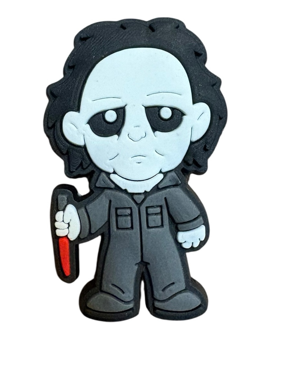 Michael Myers Croc Charm